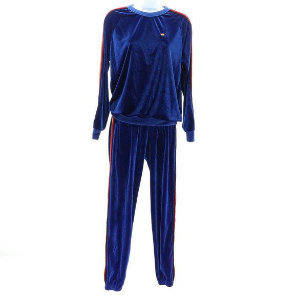 RARE Aviator Nation Velour Sweatsuit • Top + Bottom • Excellent Condition - Picture 2 of 16